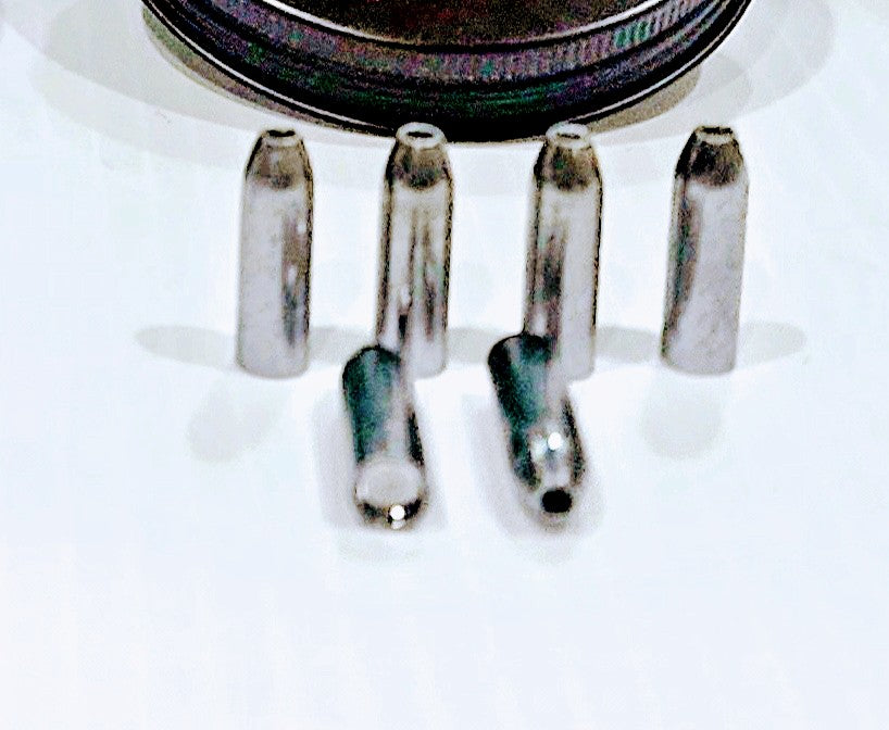 air gun ammo .25 caliber 100 grain slugs front view