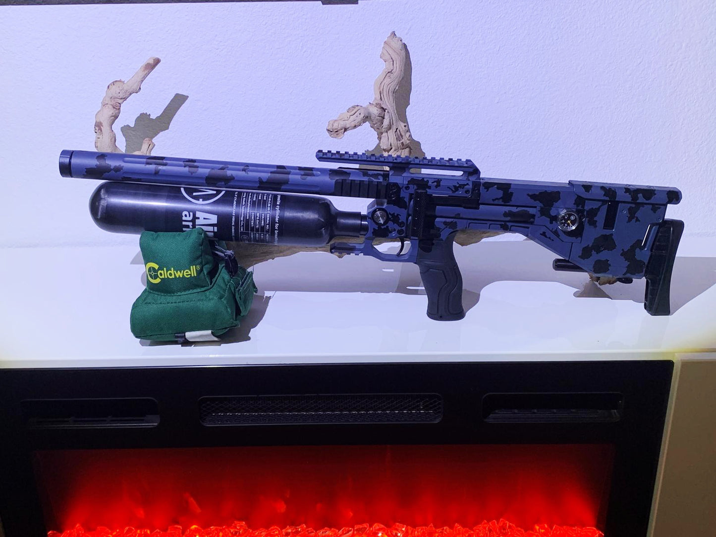 AIRMAKS ARMS KRAIT L HP. 25 CAL CUSTOM DARK CAMO