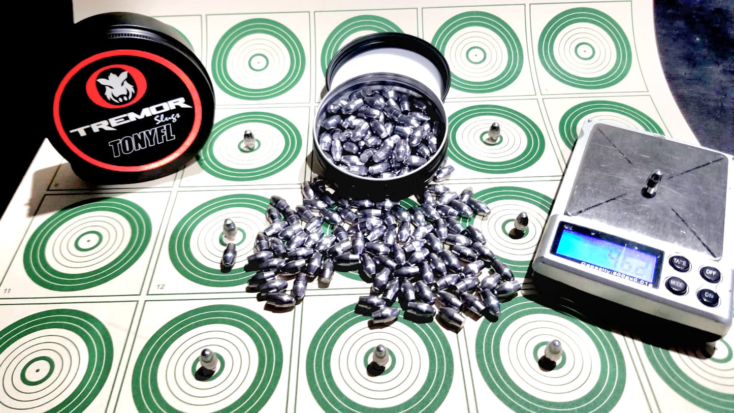 Tremor BT Slugs | .25 Cal | 45gr | 120ct | Balanced Boat Tail