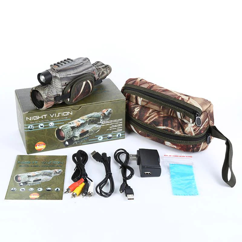 Night Vision Monocular 5X40 Night Vision Infrared IR Camera HD Digital Night Vis