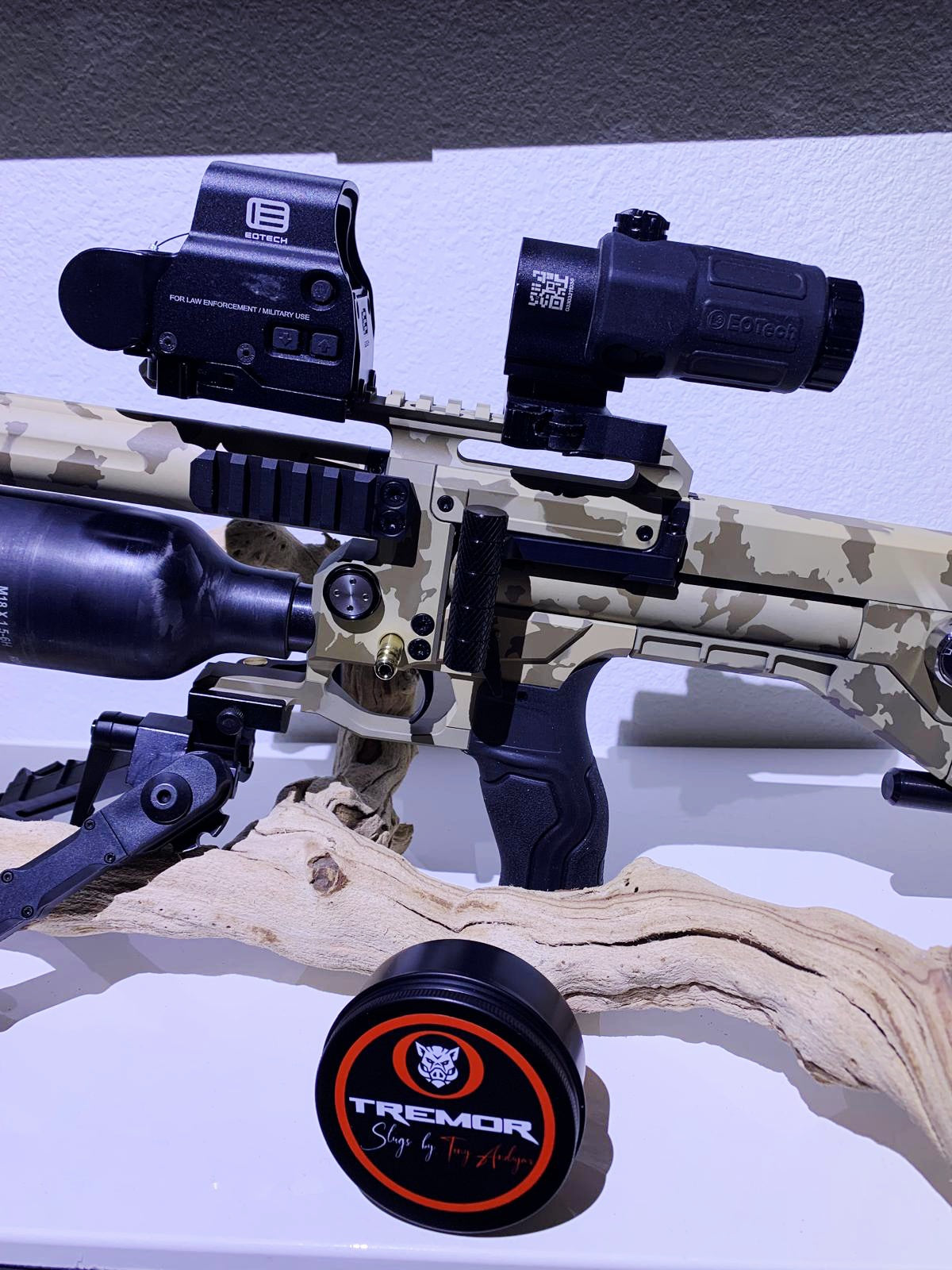 AIRMAKS KRAIT X HP 7.62 - .30 CALIBER DESERT CAMO 700CC CARBON FIBER BOTTLE