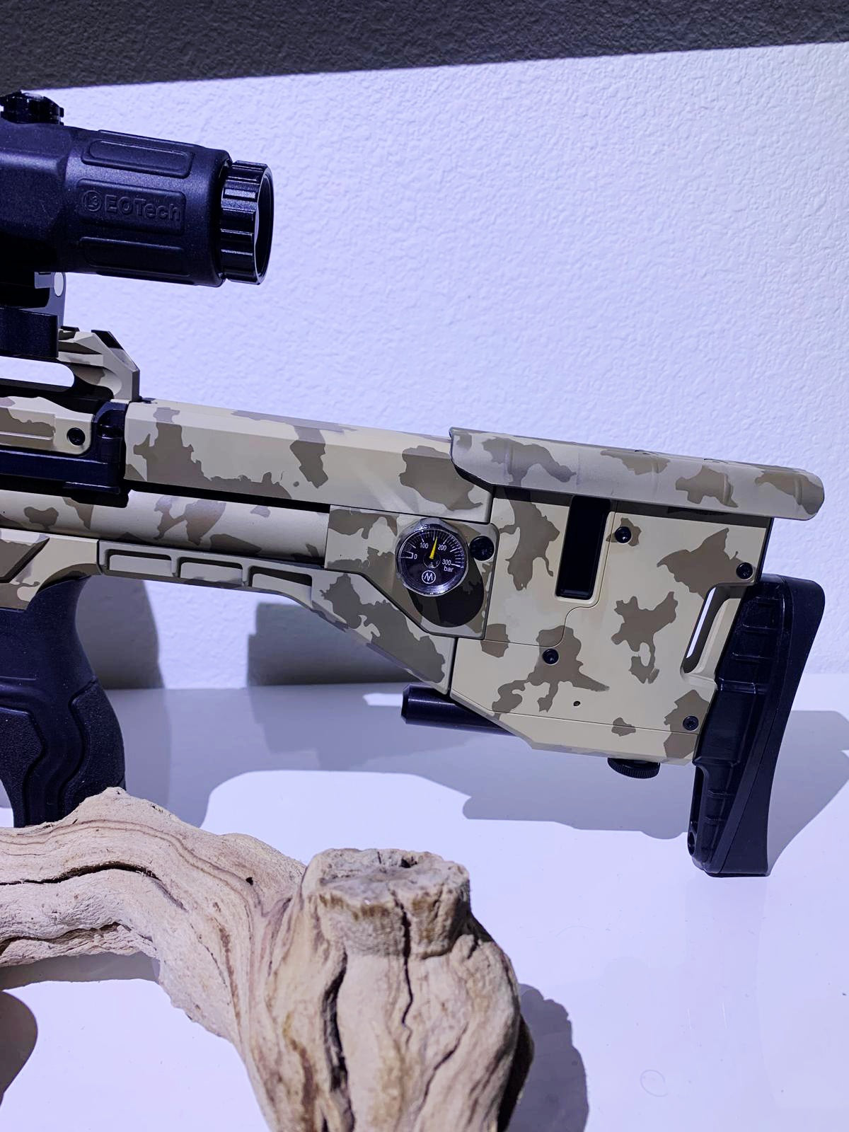 AIRMAKS KRAIT X HP 7.62 - .30 CALIBER DESERT CAMO 700CC CARBON FIBER BOTTLE