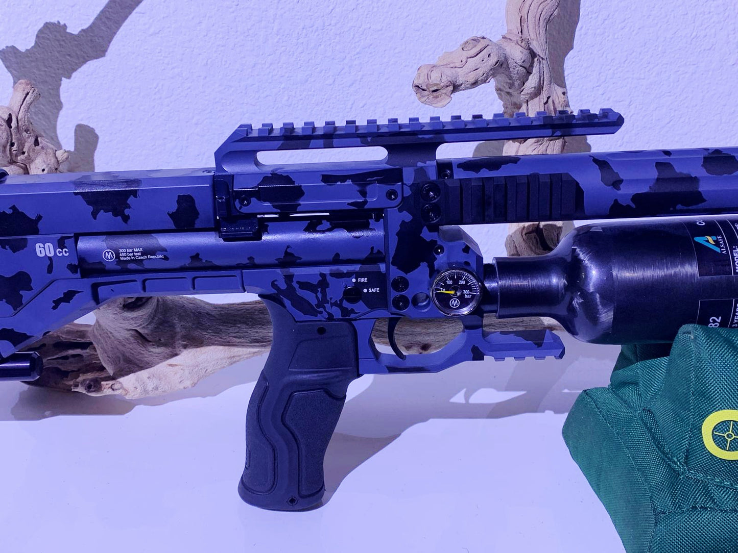 AIRMAKS ARMS KRAIT L HP. 25 CAL CUSTOM DARK CAMO