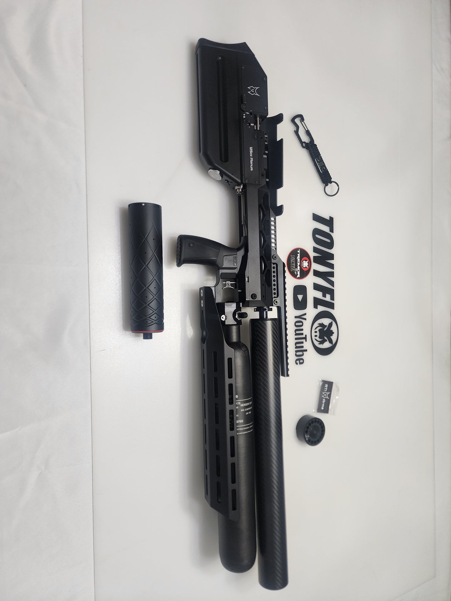 RTI MORA .25 (6.35) STANDARD 600MM BARREL 700cc carbon fiber bottle 2026 Models