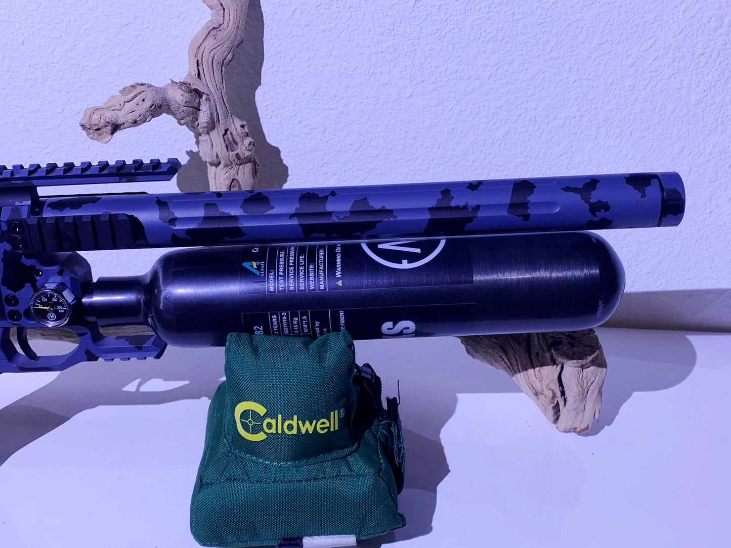 AIRMAKS ARMS KRAIT L HP. 25 CAL CUSTOM DARK CAMO