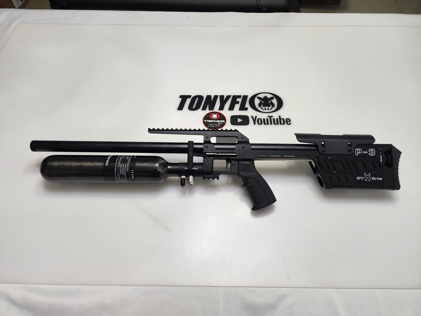 RTI ARMS P3 .25 (6.35) 700mm barrel 5.8cc carbon fiber bottle 2026 Models