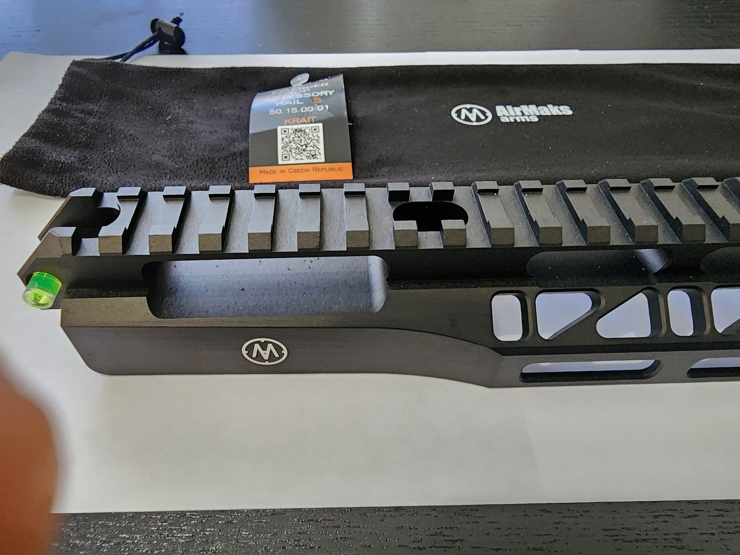 AIRMAKS ARMS EXTENDED TOP ACCESSORY RAIL SMALL