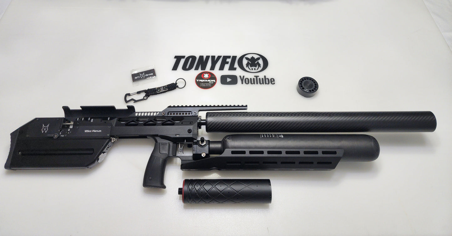 RTI ARMS MORA SNIPER .25 (6.35)  700mm barrel 700cc CARBON  FIBER BOTTLE 2026 Models