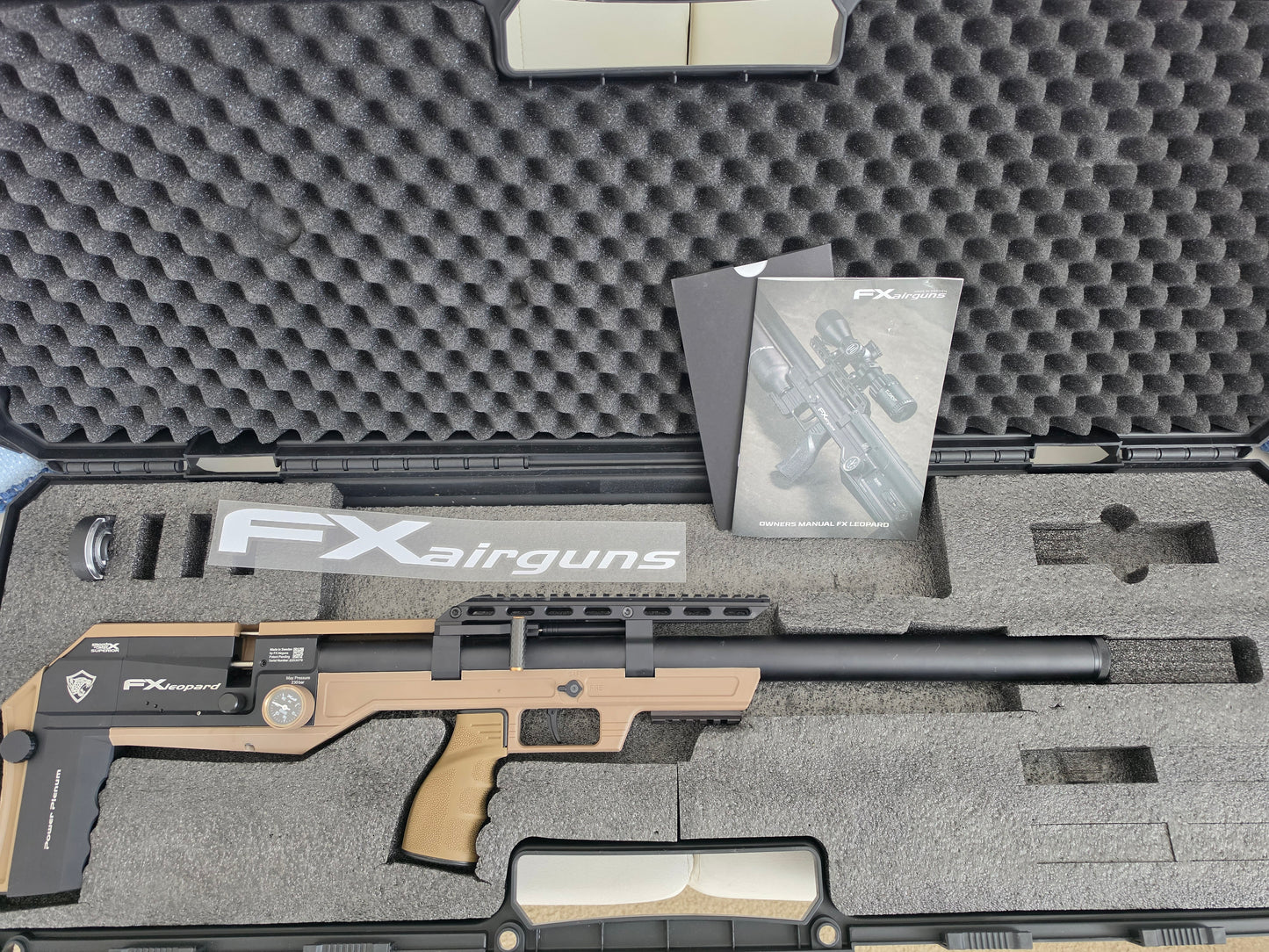 FX LEOPARD FDE .22 CAL 600MM