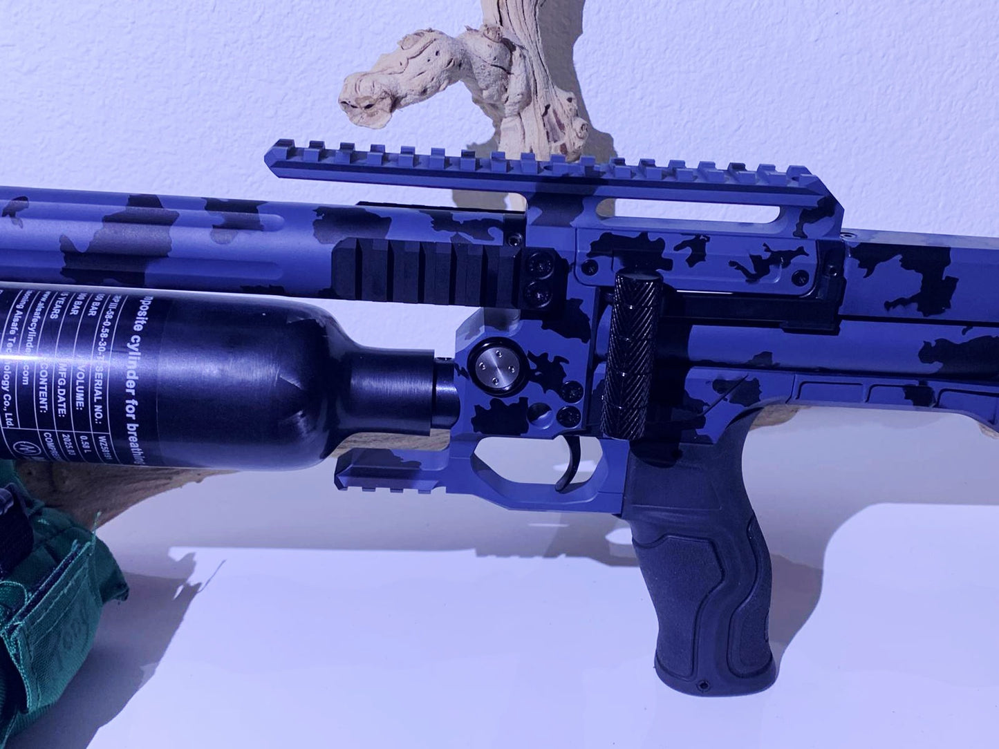 AIRMAKS ARMS KRAIT L HP. 25 CAL CUSTOM DARK CAMO