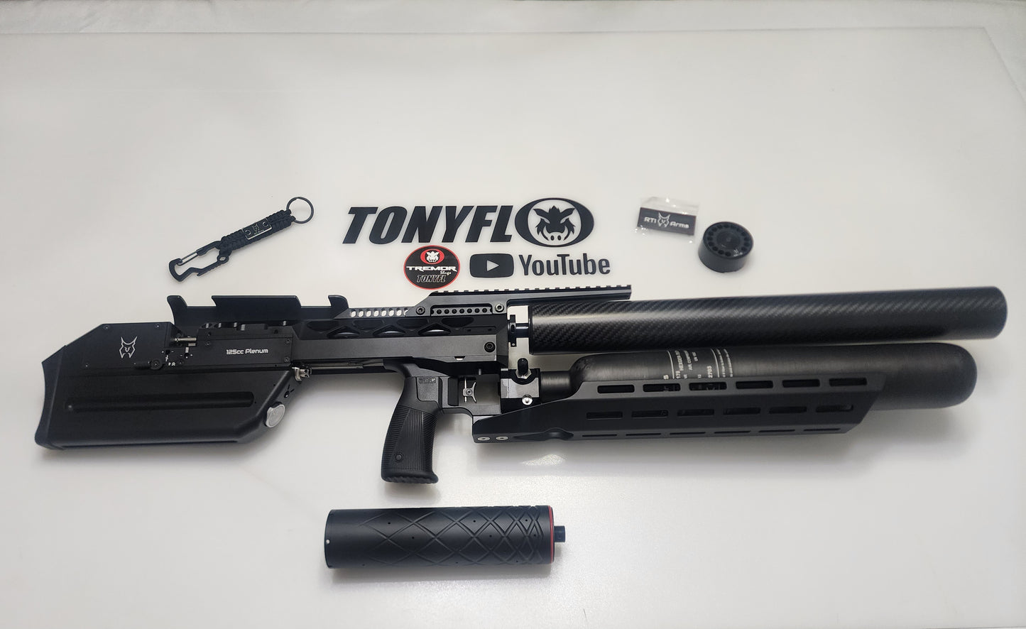 RTI MORA .25 (6.35) STANDARD 600MM BARREL 700cc carbon fiber bottle 2026 Models