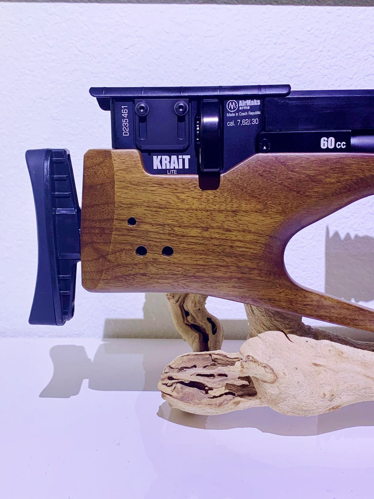 AirMaks Arms KRAIT LITE X HP 7.62 - .30 CALIBER 700CC CARBON FIBER BOTTLE 700MM BARREL