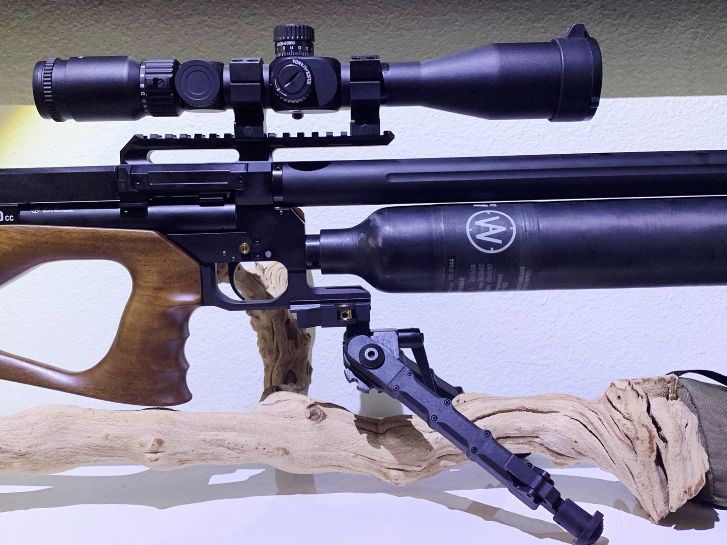 AirMaks KRAIT X LITE HP 6.35 - .25 CALIBER 700mm Barrel 700CC CARBON FIBER BOTTLE