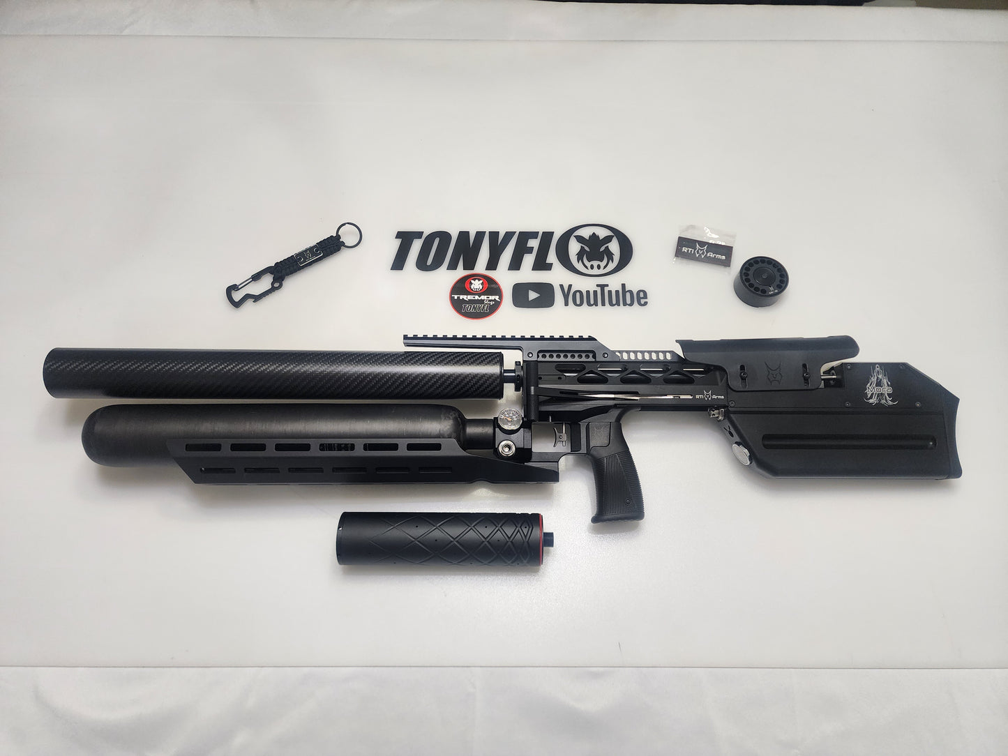 RTI MORA .25 (6.35) STANDARD 600MM BARREL 700cc carbon fiber bottle 2026 Models