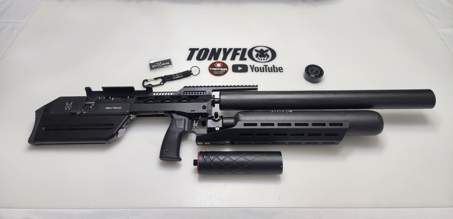 RTI ARMS MORA SNIPER .25 (6.35)  700mm barrel 700cc CARBON  FIBER BOTTLE 2026 Models
